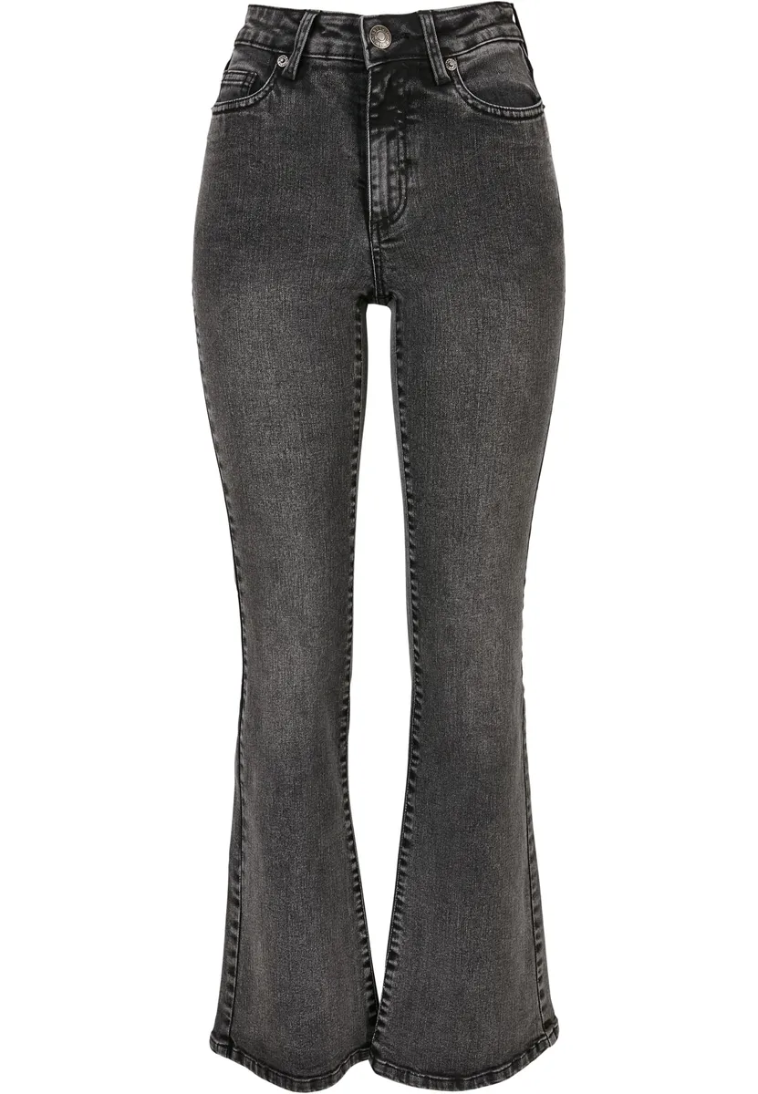 Удобные джинсы URBAN CLASSICS " Urban Classics Women's Ladies High Waist Flared Denim Pants" (1 шт.), цвет Black-Heavy-Acid-Washed
Удобные джинсы URBAN CLASSICS " Urban Classics Women's Ladies High Waist Flared Denim Pants" (1 шт.), цвет Black-Heavy-Acid-Washed