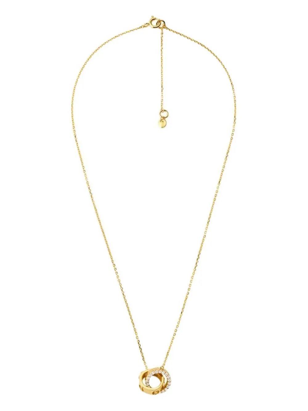 Колье со стразами Michael Kors, золотистый
Колье со стразами Michael Kors, золотистый