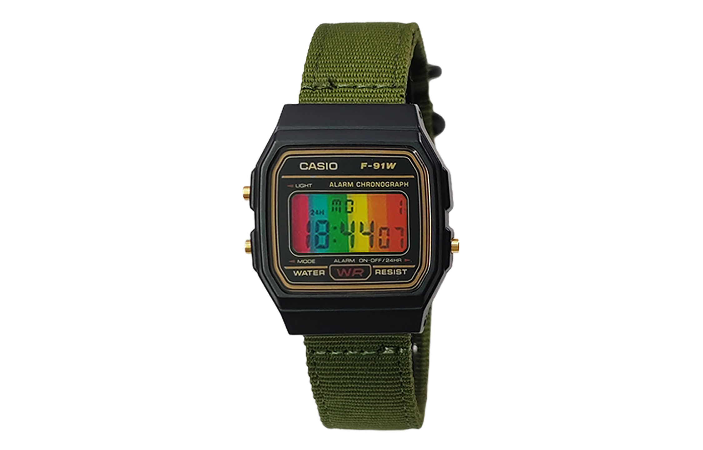 CASIO Мужские часы Retrofit Series с кварцевым механизмом и нейлоновым ремешком, черный циферблат
CASIO Мужские часы Retrofit Series с кварцевым механизмом и нейлоновым ремешком, черный циферблат