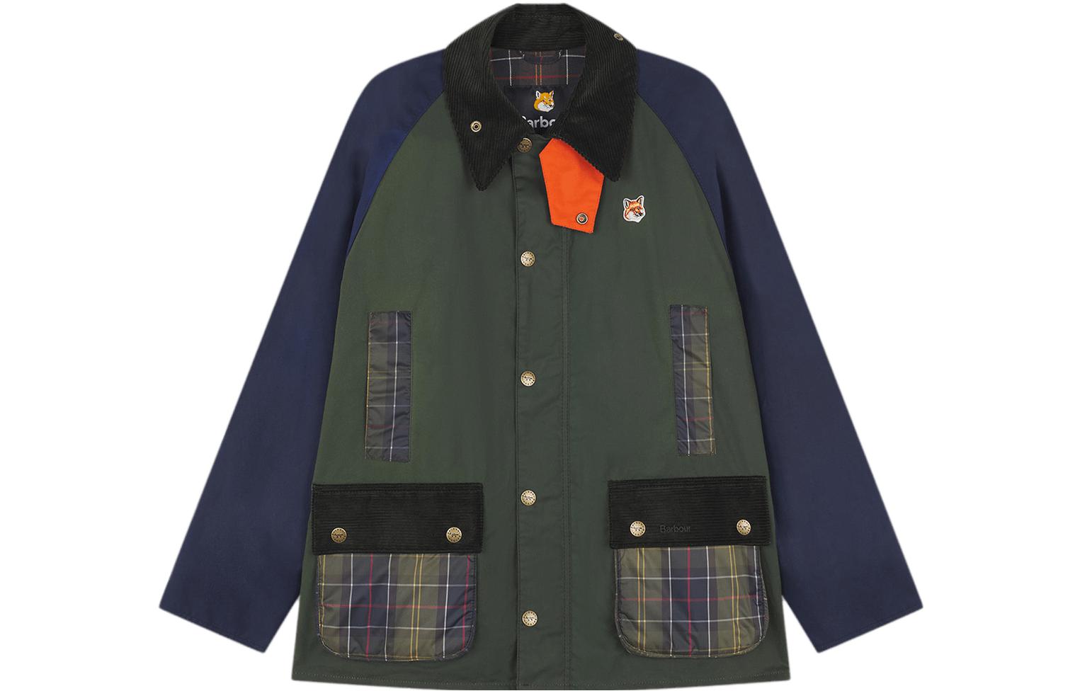Maison Kitsune Куртка Barbour X Unisex Green
Maison Kitsune Куртка Barbour X Unisex Green