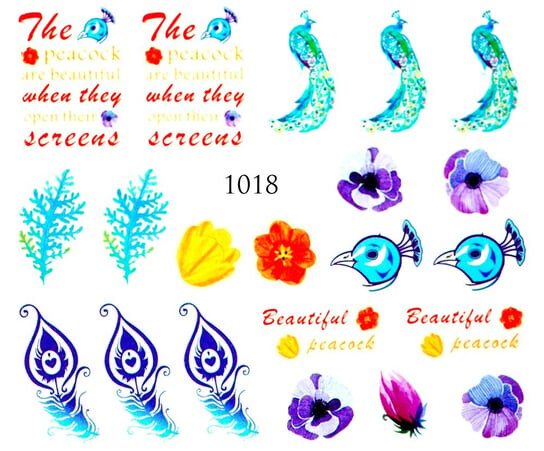 Водные наклейки для ногтей - №1018, Raisin
Водные наклейки для ногтей - №1018, Raisin