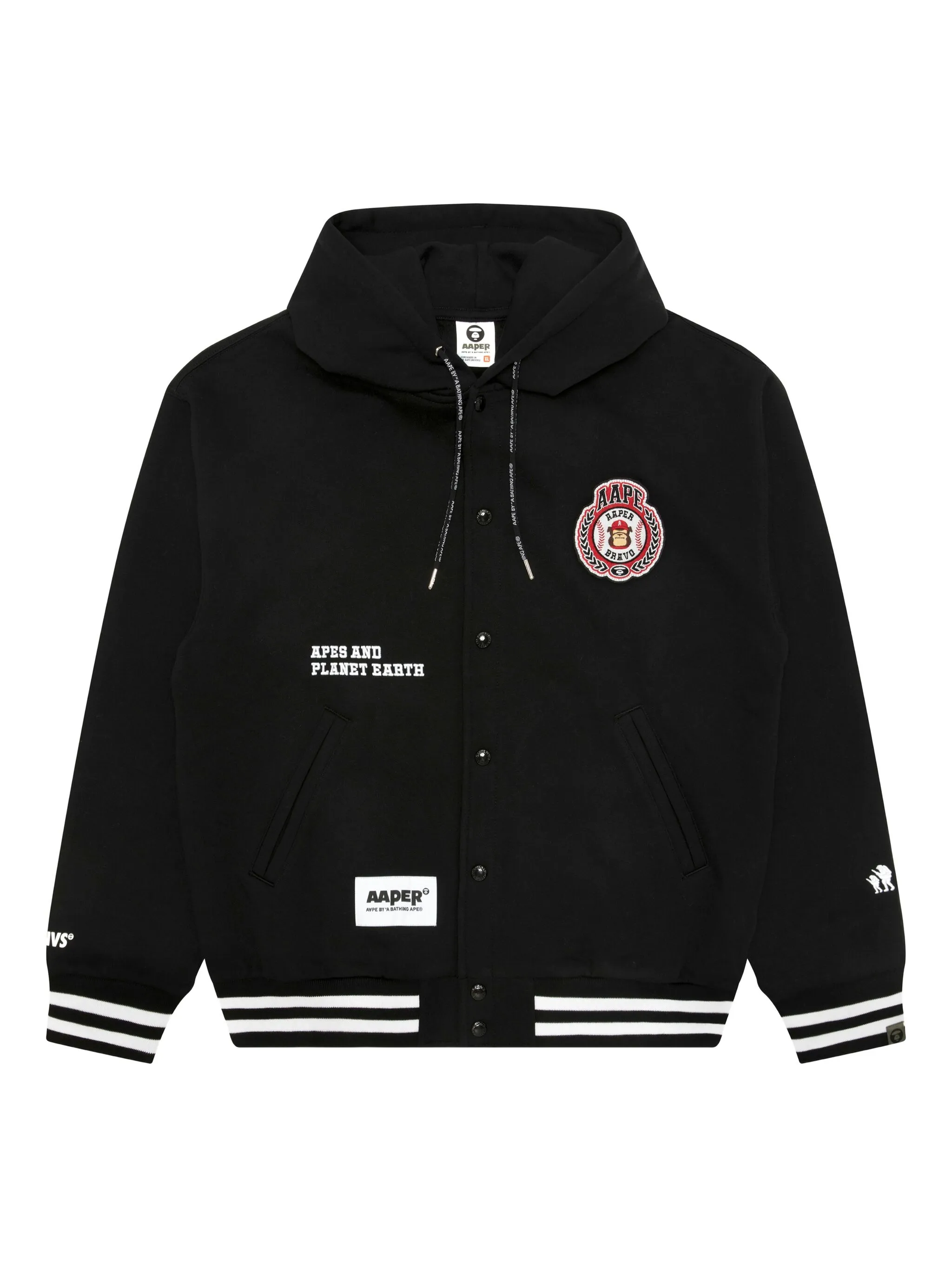 Худи с логотипом Aape By A Bathing Ape, черный
Худи с логотипом Aape By A Bathing Ape, черный
