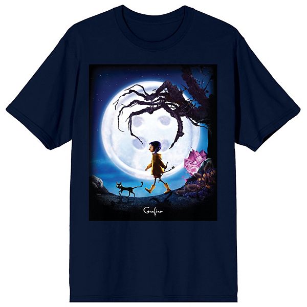 Мужская футболка с принтом Coraline Poster Navy Licensed Character
Мужская футболка с принтом Coraline Poster Navy Licensed Character
