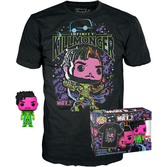 Набор Фигурок Pop & Tee Marvel, Что, Если Killmonger Funko POP!
Набор Фигурок Pop & Tee Marvel, Что, Если Killmonger Funko POP!