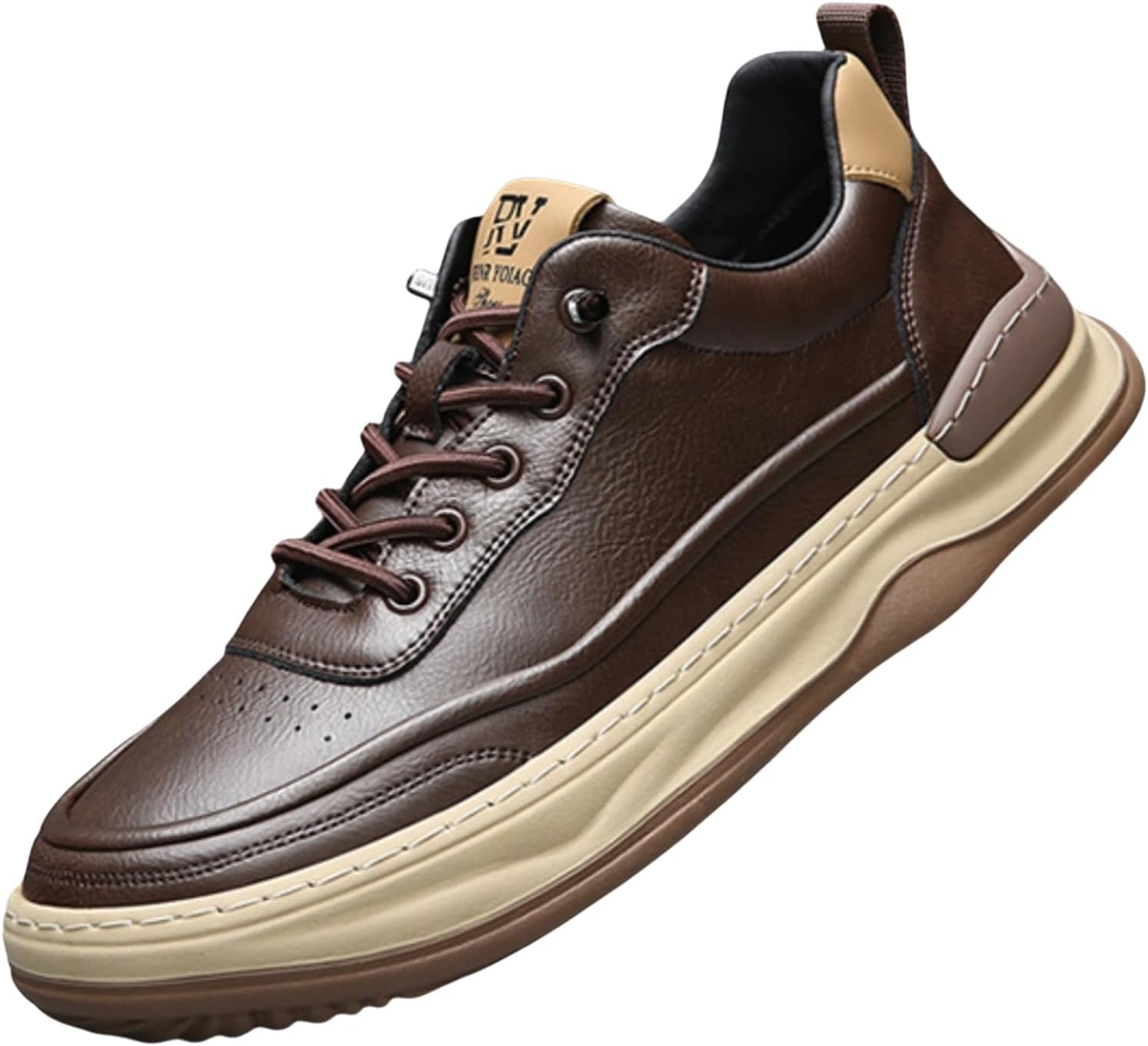 Мужские повседневные кроссовки на шнуровке с противоскользящей резиновой подошвой для бега, ходьбы и ежедневного комфортного ношения Jhfdioy, коричневый
Мужские повседневные кроссовки на шнуровке с противоскользящей резиновой подошвой для бега, ходьбы и ежедневного комфортного ношения Jhfdioy, коричневый