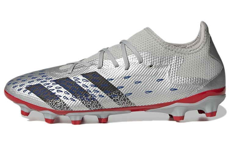 Футбольные бутсы Predator Freak .3 мужские низкие серебристо-серые Adidas
Футбольные бутсы Predator Freak .3 мужские низкие серебристо-серые Adidas