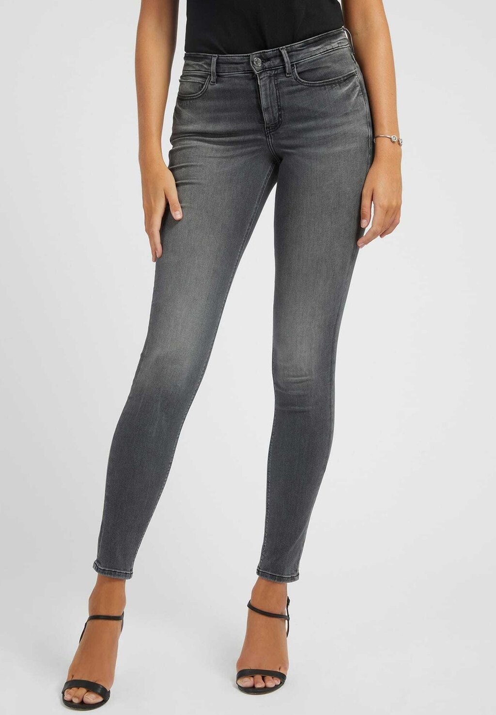 Джинсы узкого кроя Guess, серый
Джинсы узкого кроя Guess, серый