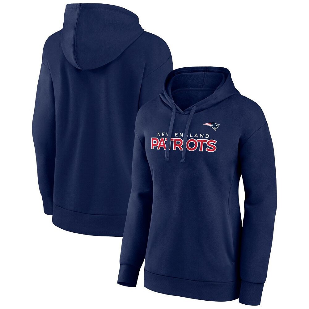 Женский брендовый темно-синий пуловер с капюшоном из хлопкового флиса Fanatics New England Patriots, цвет Pat Navy
Женский брендовый темно-синий пуловер с капюшоном из хлопкового флиса Fanatics New England Patriots, цвет Pat Navy