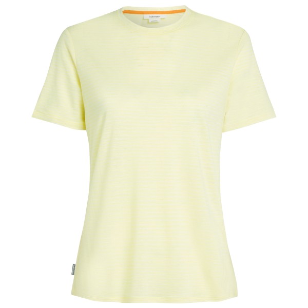 Женская мериносовая льняная футболка с коротким рукавом в полоску - рубашка из мериносовой шерсти Icebreaker, мультиколор 
Женская мериносовая льняная футболка с коротким рукавом в полоску - рубашка из мериносовой шерсти Icebreaker, мультиколор