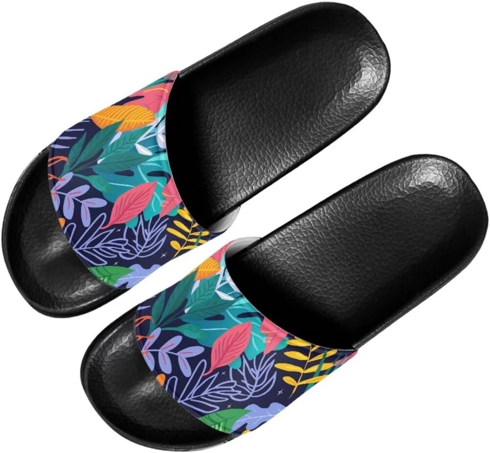 Унисекс тапочки для душа Mumeson с открытым носком, нескользящие, плоские, домашние, для женщин и мужчин, размеры США 5-11, Tropical Leaves
Унисекс тапочки для душа Mumeson с открытым носком, нескользящие, плоские, домашние, для женщин и мужчин, размеры США 5-11, Tropical Leaves