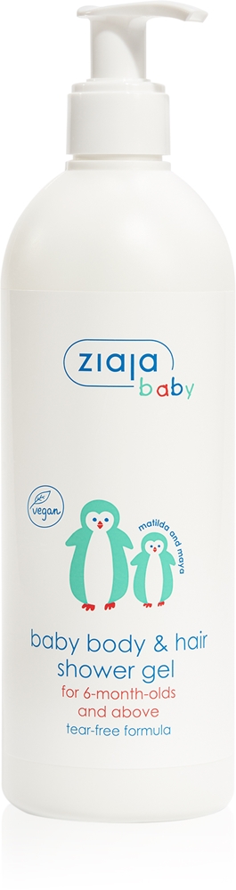Детский гель для душа для тела и волос «два в одном» Ziaja, 400 мл
Детский гель для душа для тела и волос «два в одном» Ziaja, 400 мл