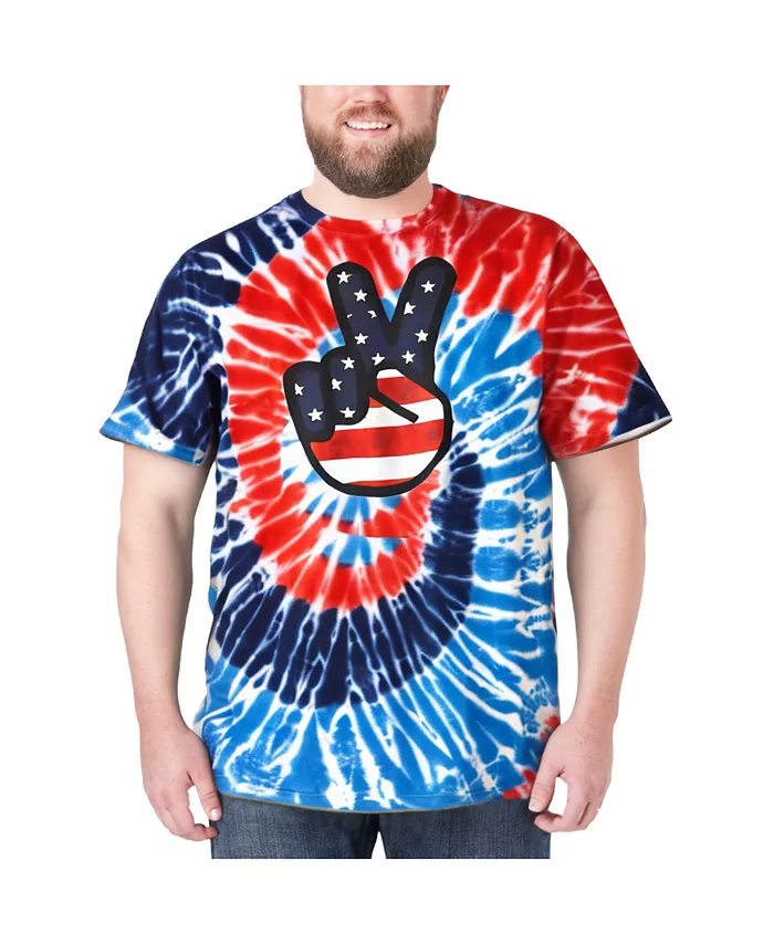 Высокая футболка с тай-дай принтом KingSize, мультиколор
Высокая футболка с тай-дай принтом KingSize, мультиколор