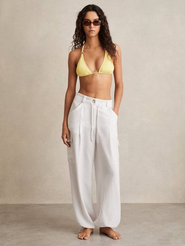 Брюки-карго для тори Reiss, белый
Брюки-карго для тори Reiss, белый