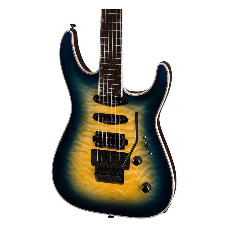 Электрогитара Jackson Pro Plus Series Soloist SLA3Q - Ebony Fingerboard, Amber Blue Burst
Электрогитара Jackson Pro Plus Series Soloist SLA3Q - Ebony Fingerboard, Amber Blue Burst