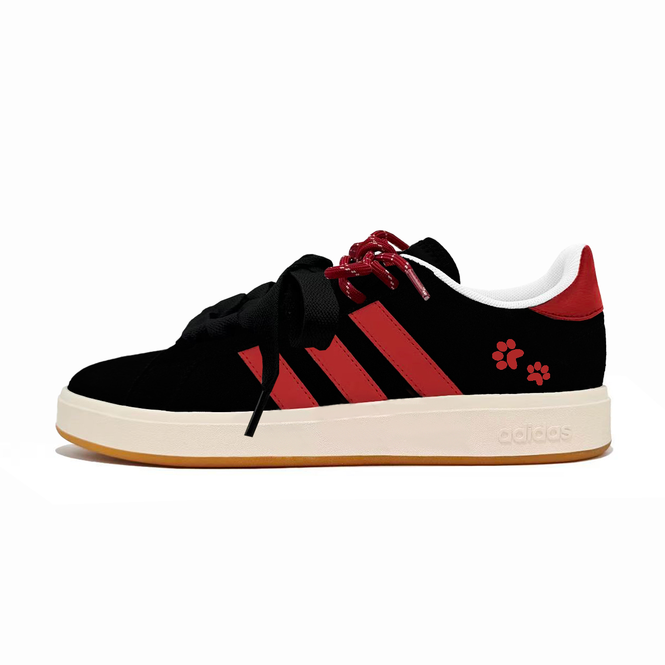 Adidas GRAND COURT 00s Cute Claw Red Mark Abrasion Resistant низкие кроссовки для скейтбординга Unisex черные красные
Adidas GRAND COURT 00s Cute Claw Red Mark Abrasion Resistant низкие кроссовки для скейтбординга Unisex черные красные