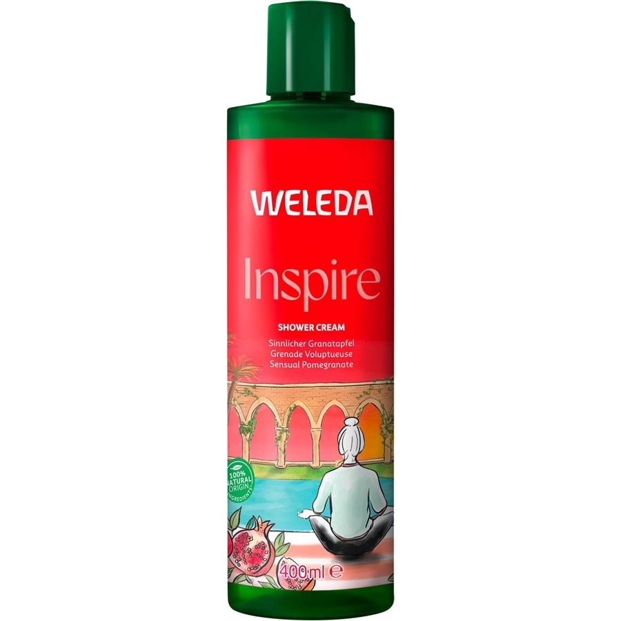 Гель для душа granatapfel inspire schönheitsdusche Weleda, объем 400 мл
Гель для душа granatapfel inspire schönheitsdusche Weleda, объем 400 мл