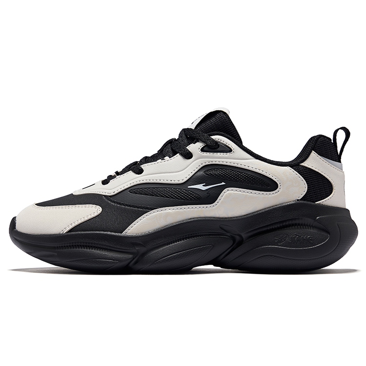 Erke Кроссовки мужские с низким верхом, цвет: угольно-черный, дикий серый
Erke Кроссовки мужские с низким верхом, цвет: угольно-черный, дикий серый