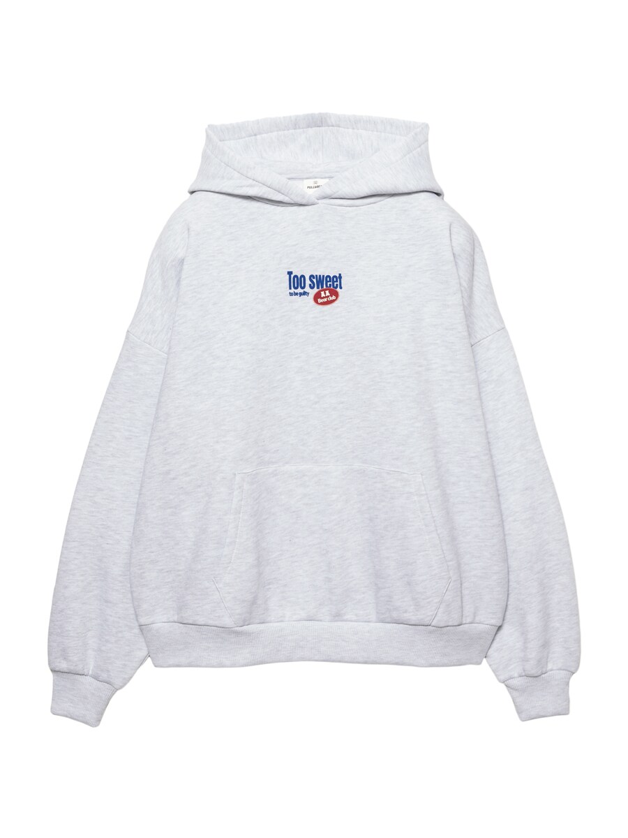 Толстовка Pull&Bear, серый
Толстовка Pull&Bear, серый