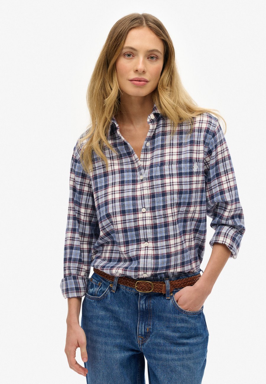 Блуза Superdry & Co Button-down blouse, Blue Red Check/Blue
Блуза Superdry & Co Button-down blouse, Blue Red Check/Blue