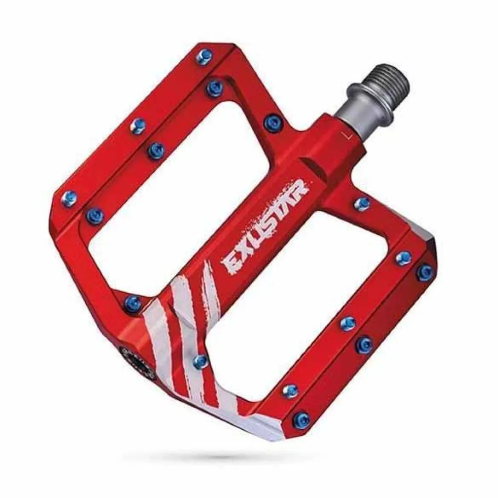 Педали Exustar PB555, красный
Педали Exustar PB555, красный