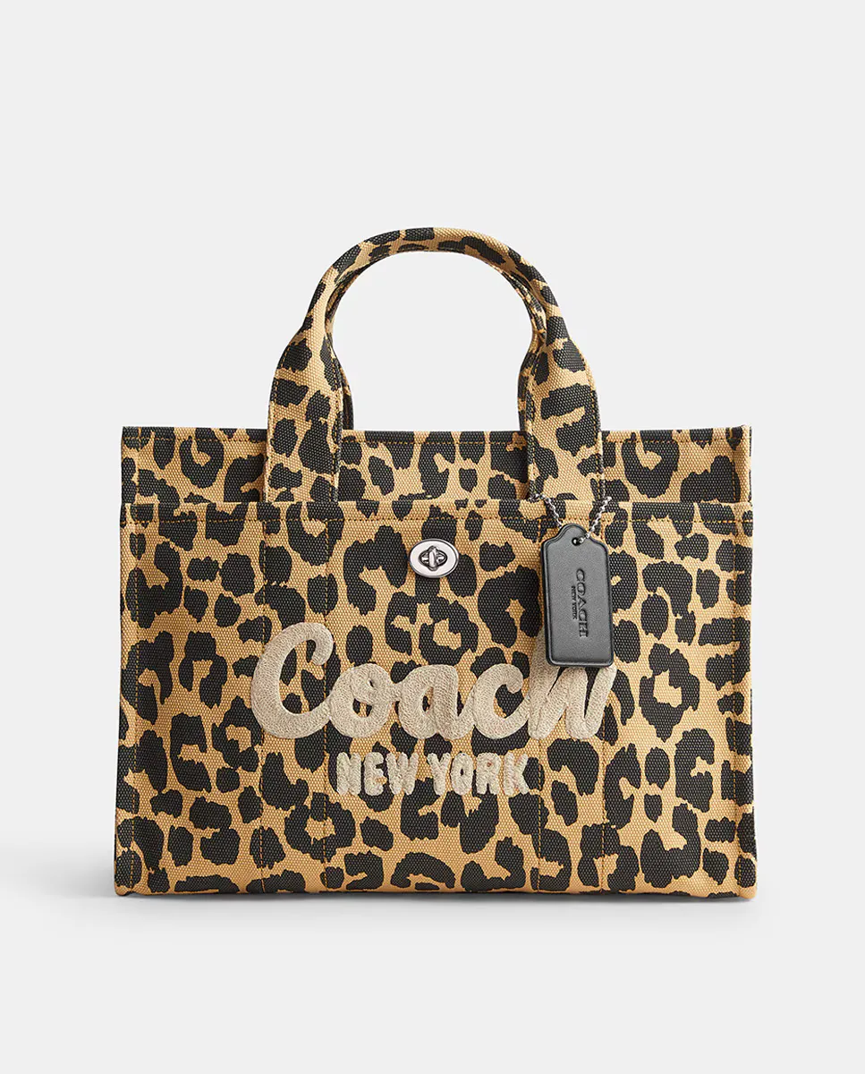 Сумка-тоут из хлопка с принтом и застежкой-молнией Coach, мультиколор
Сумка-тоут из хлопка с принтом и застежкой-молнией Coach, мультиколор