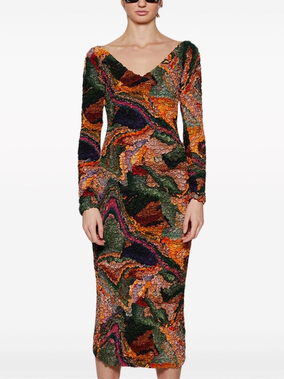 Mara Hoffman фактурное платье Eliza, оранжевый
Mara Hoffman фактурное платье Eliza, оранжевый