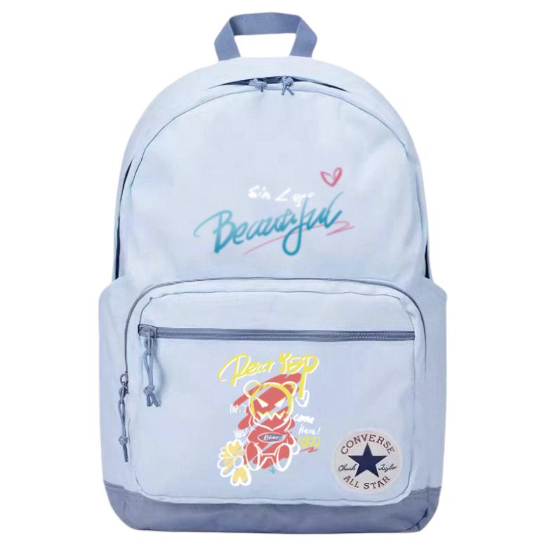 Converse Полиэстеровый рюкзак среднего размера унисекс светло-дымчато-серый, Multicolor Cartoon Bear
Converse Полиэстеровый рюкзак среднего размера унисекс светло-дымчато-серый, Multicolor Cartoon Bear