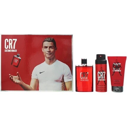 Подарочный набор Cr7 из 3 предметов: туалетная вода 100 мл, гель для душа 150 мл, спрей для тела 150 мл, Cristiano Ronaldo
Подарочный набор Cr7 из 3 предметов: туалетная вода 100 мл, гель для душа 150 мл, спрей для тела 150 мл, Cristiano Ronaldo