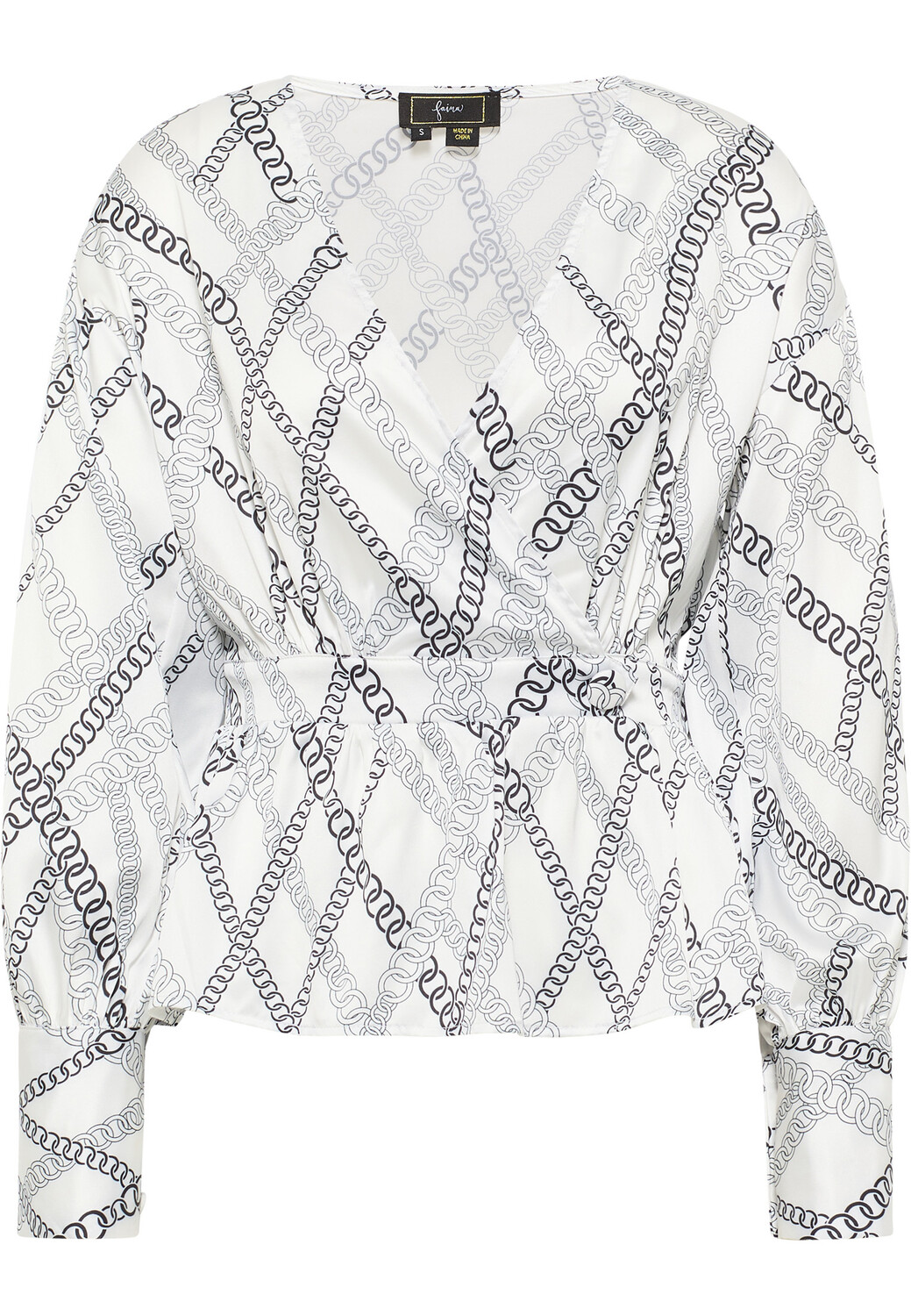 Блуза faina, кремовый черный
Блуза faina, кремовый черный