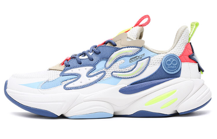 Кроссовки Strange Bomb для бега мужские с низким верхом белый/синий Erke
Кроссовки Strange Bomb для бега мужские с низким верхом белый/синий Erke