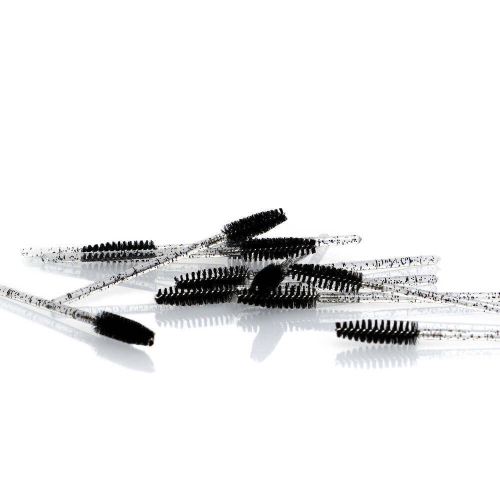 ForMe, Кисть для ресниц нейлоновая, блестки, чёрная (упаковка 50 шт.)
ForMe, Кисть для ресниц нейлоновая, блестки, чёрная (упаковка 50 шт.)