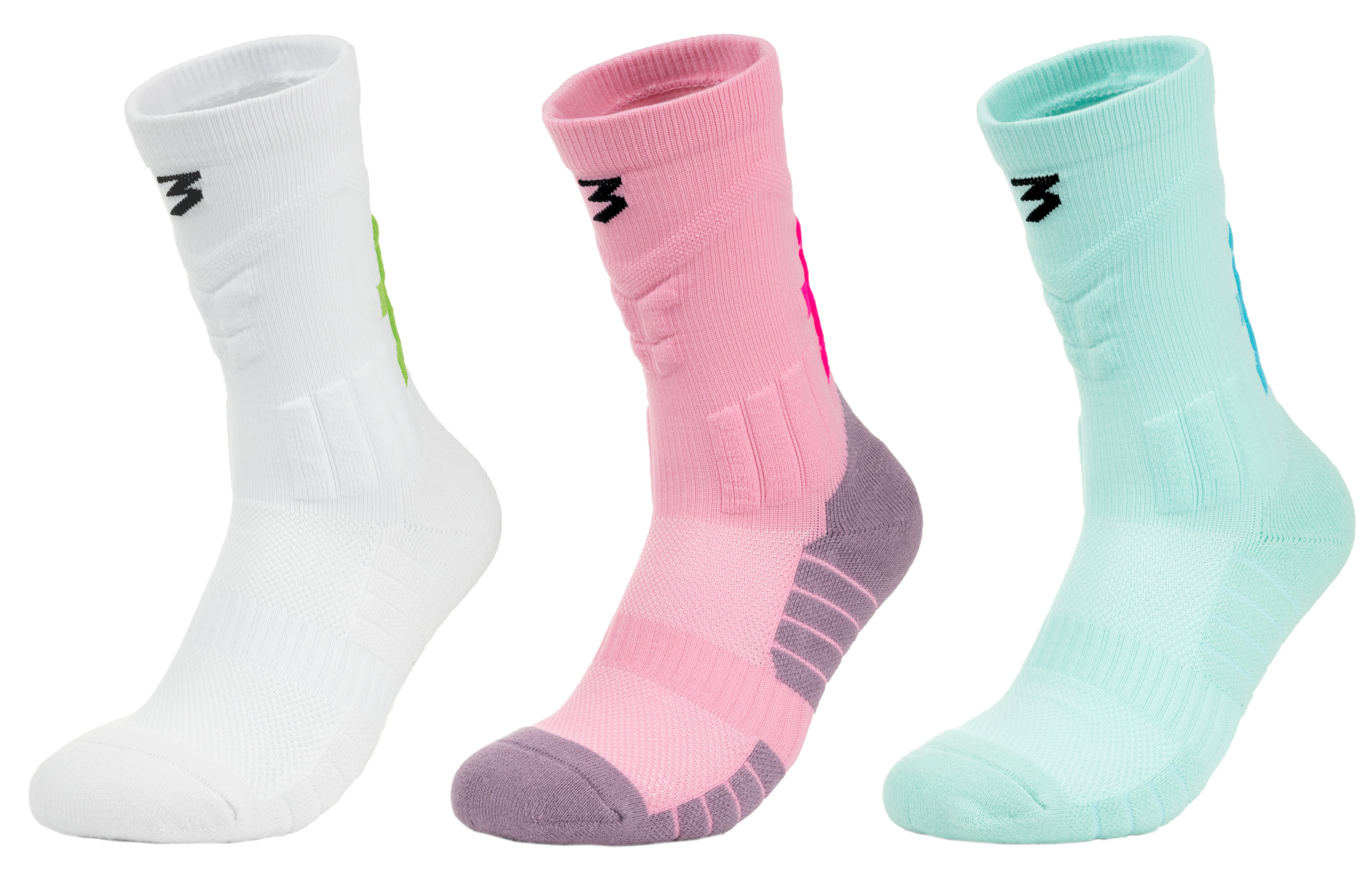 Набор баскетбольных носков Unisex Combo Set 361°, 3 pack (белый+фиолетовый+зеленый)
Набор баскетбольных носков Unisex Combo Set 361°, 3 pack (белый+фиолетовый+зеленый)