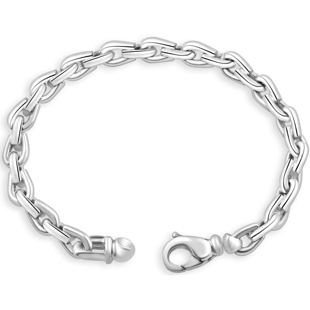 Мужской браслет из 14-каратного золота (47 грамм) или платины (87 грамм) шириной 7,5 мм и длиной 8,5 дюймов Pompeii2, 14K Yellow Gold
Мужской браслет из 14-каратного золота (47 грамм) или платины (87 грамм) шириной 7,5 мм и длиной 8,5 дюймов Pompeii2, 14K Yellow Gold