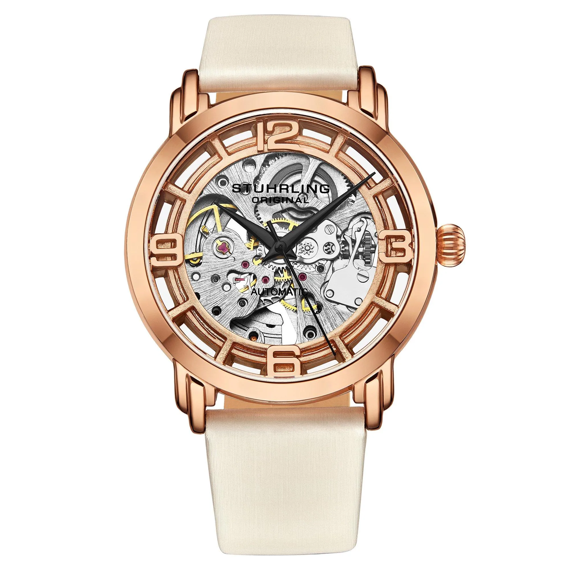 Автоматические часы Winchester Skeleton с ремешком из атласного твила STÜHRLING Original, розовое золото
Автоматические часы Winchester Skeleton с ремешком из атласного твила STÜHRLING Original, розовое золото
