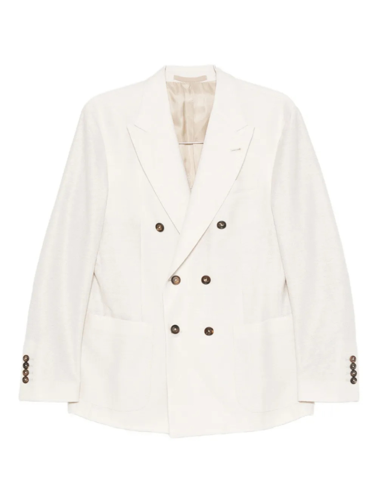 Двубортный пиджак Eleventy, нейтральный
Двубортный пиджак Eleventy, нейтральный