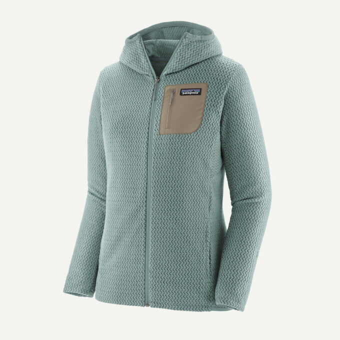 Женская куртка Patagonia R1 Air на молнии с капюшоном
Женская куртка Patagonia R1 Air на молнии с капюшоном