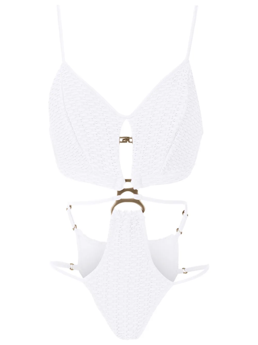 Купальник с вырезом Amir Slama, белый
Купальник с вырезом Amir Slama, белый