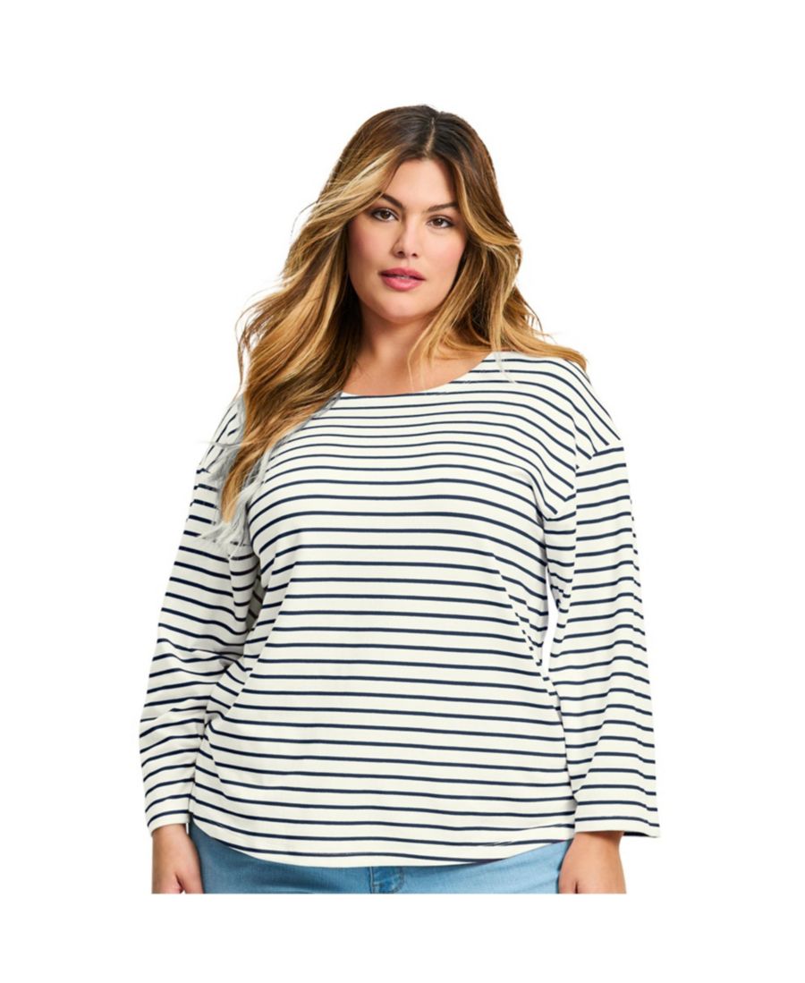 Женская полосатая блузка Aimee AVENUE, Navy ivory
Женская полосатая блузка Aimee AVENUE, Navy ivory