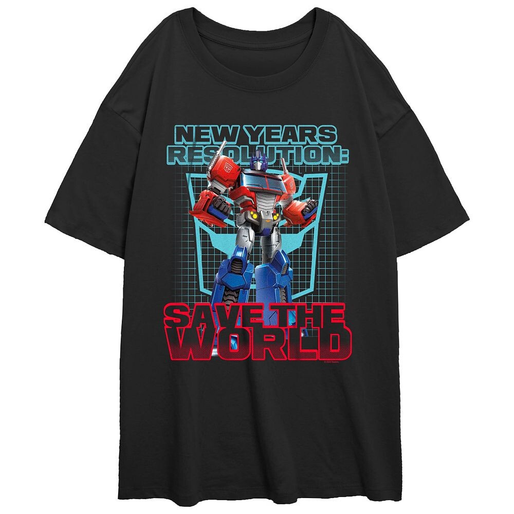 Детская футболка Transformers с новогодней надписью «Спасите мир» большого размера с рисунком Licensed Character, черный
Детская футболка Transformers с новогодней надписью «Спасите мир» большого размера с рисунком Licensed Character, черный