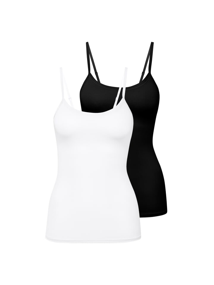Майка Calida 2er Pack, белый/черный
Майка Calida 2er Pack, белый/черный