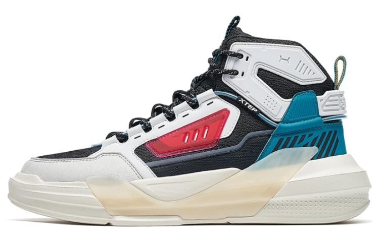 Обувь для скейтбординга Мужская с высоким верхом Черный/белый/синий Xtep
Обувь для скейтбординга Мужская с высоким верхом Черный/белый/синий Xtep