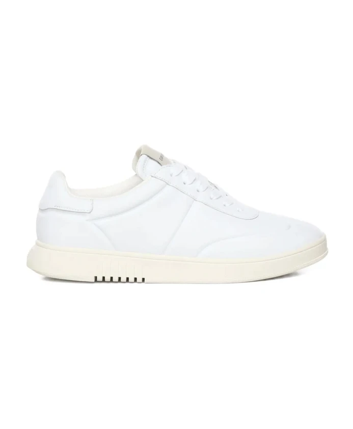 Кожаные кроссовки на шнуровке с круглым носком Emporio Armani, белый
Кожаные кроссовки на шнуровке с круглым носком Emporio Armani, белый