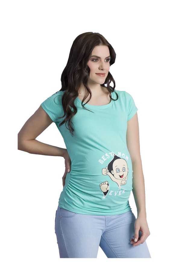 Рубашка для беременных «Лучшая мама на свете» с мотивом M.M.C., зеленый
Рубашка для беременных «Лучшая мама на свете» с мотивом M.M.C., зеленый