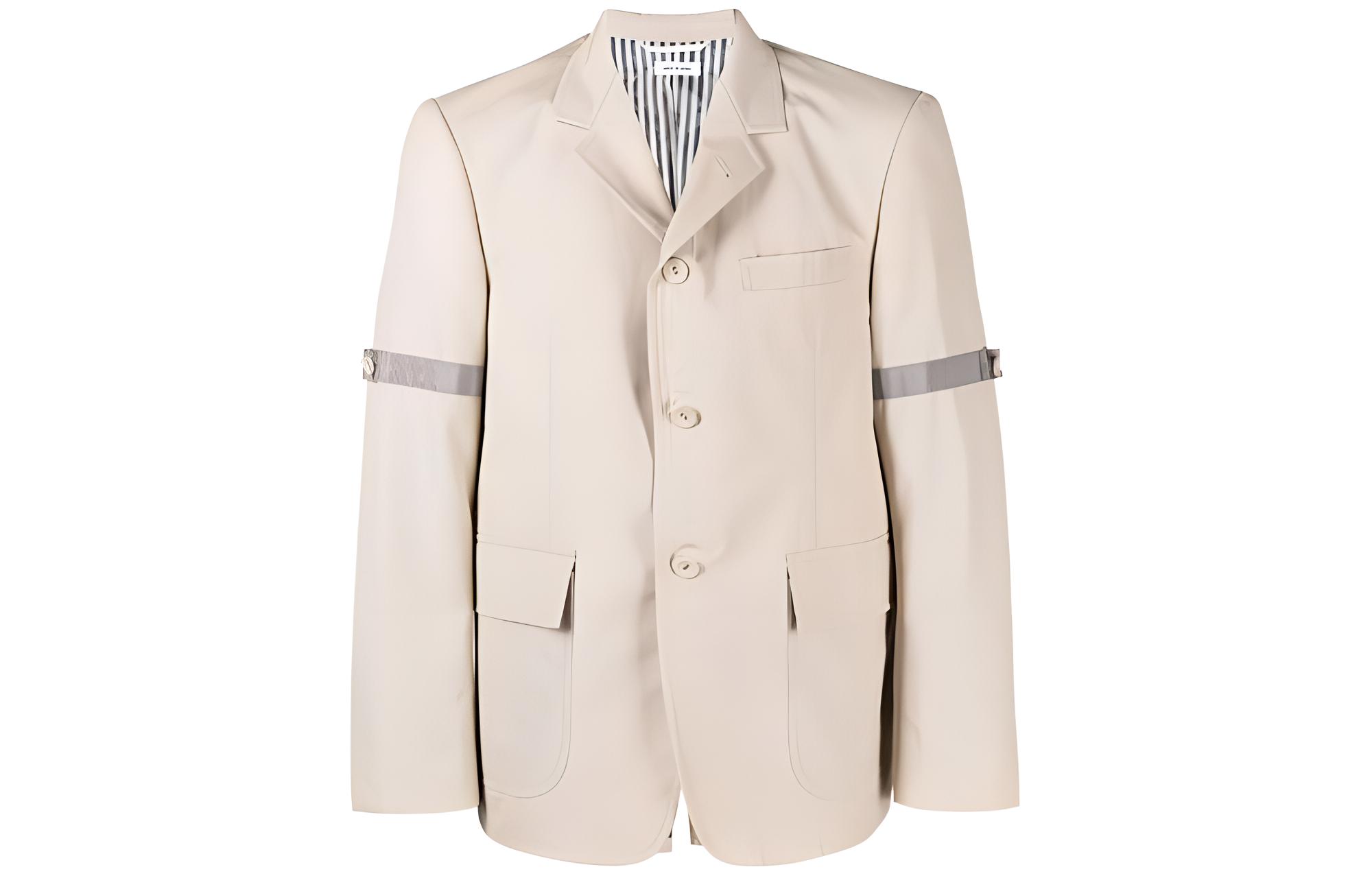 Куртка Notched Lapels Single Breasted Blazer THOM BROWNE, Light Umber
Куртка Notched Lapels Single Breasted Blazer THOM BROWNE, Light Umber