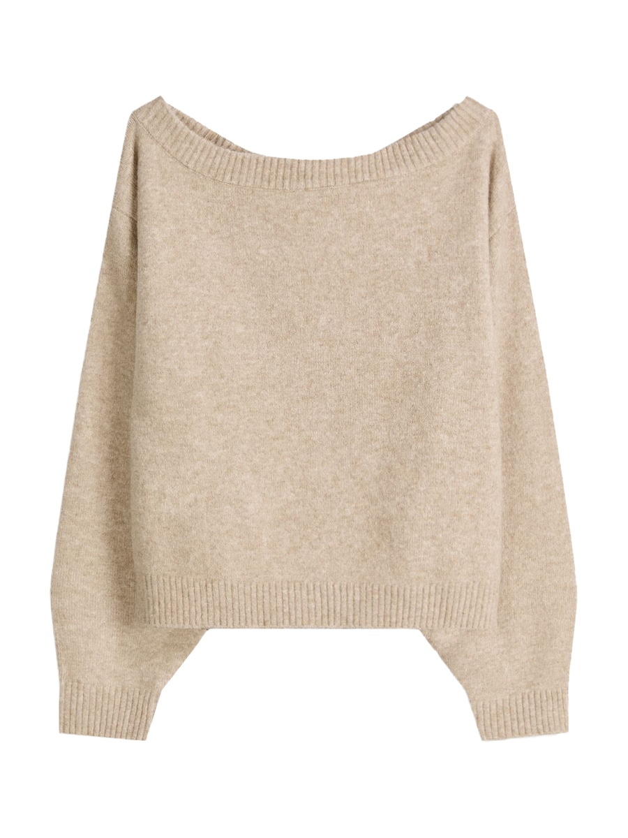 Свитер Bershka, Mottled Beige
Свитер Bershka, Mottled Beige