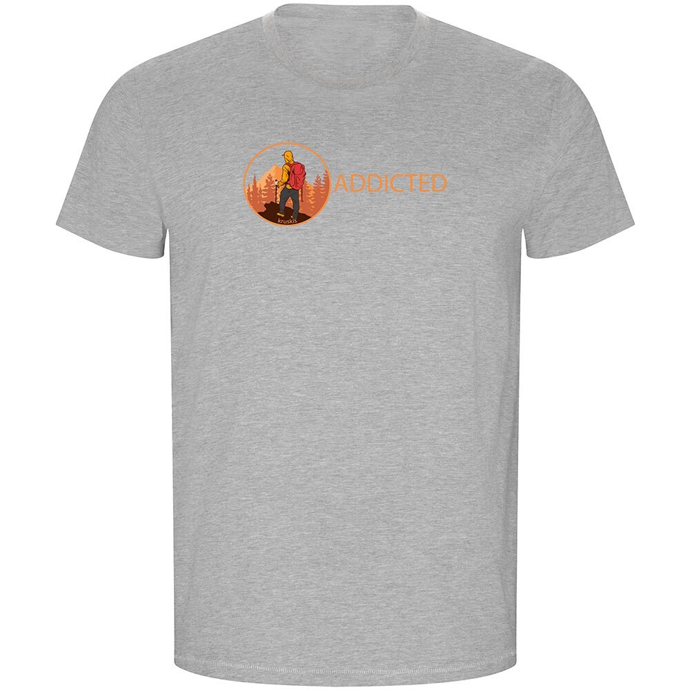 Футболка Kruskis Addicted ECO, серый 
Футболка Kruskis Addicted ECO, серый