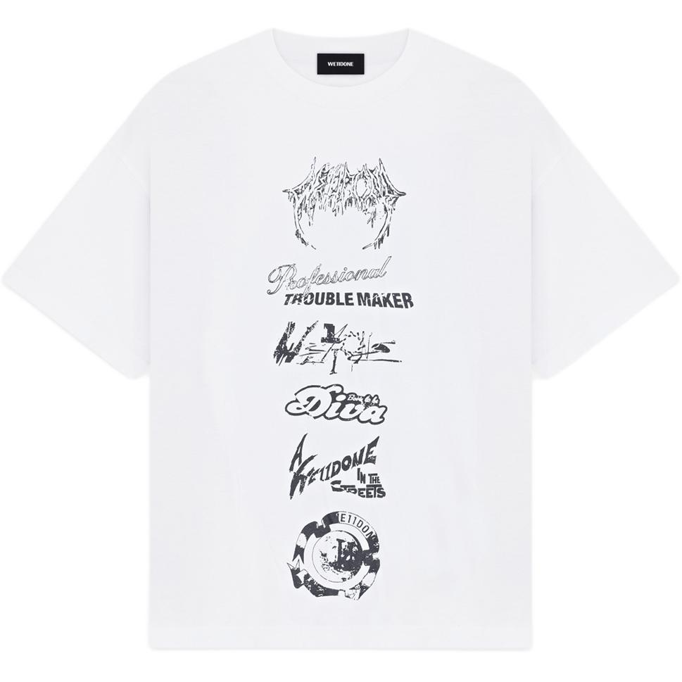 Футболка с несколькими логотипами WE11DONE, белый
Футболка с несколькими логотипами WE11DONE, белый