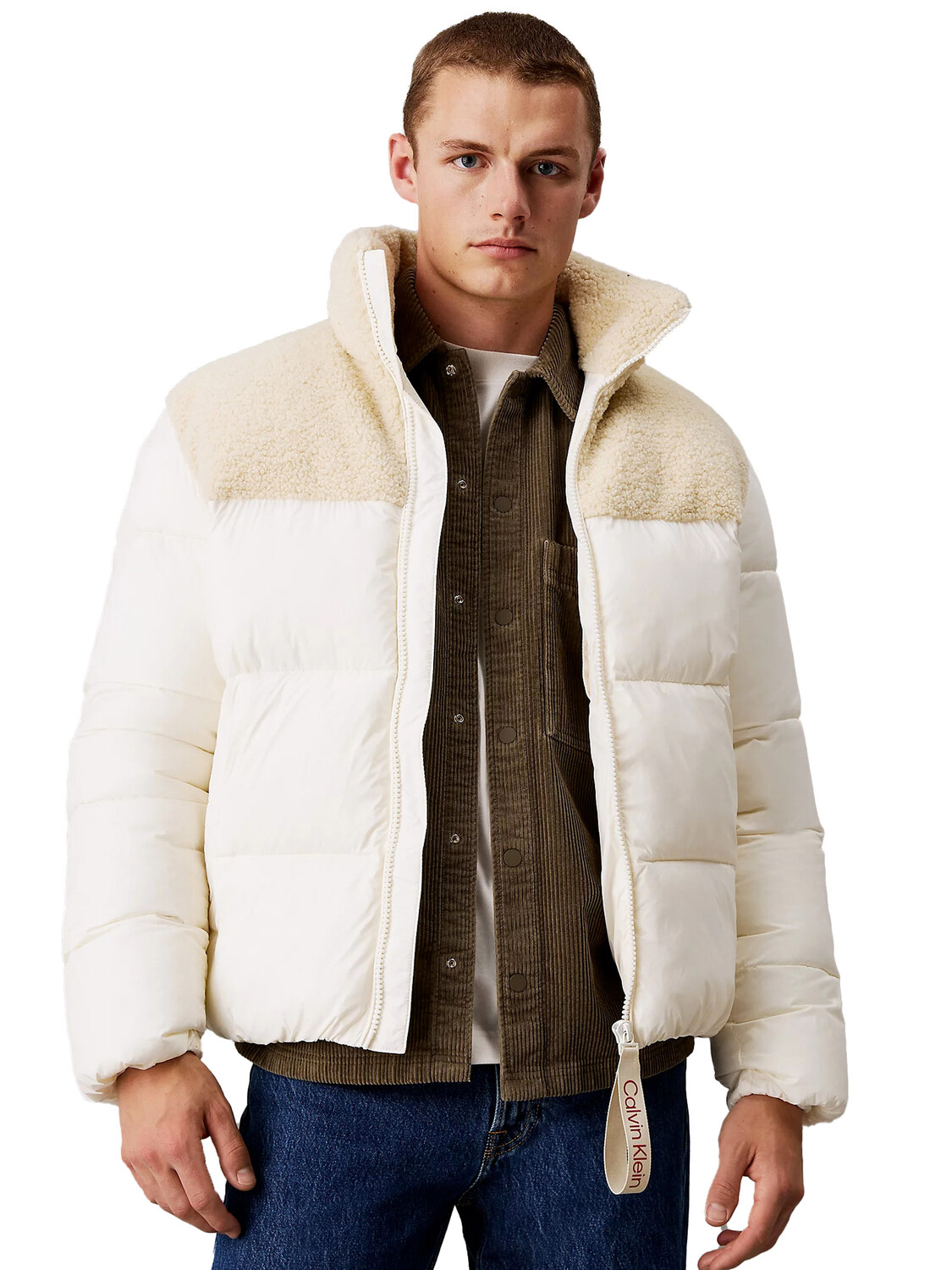 Куртка giubbotto in sherpa Calvin Klein, бежевый
Куртка giubbotto in sherpa Calvin Klein, бежевый