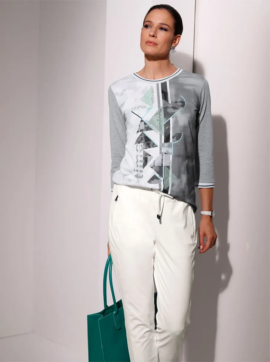 Рубашка Creation L с короткими рукавами "Рубашка", цвет Steingrau-Weiß-Bedruckt
Рубашка Creation L с короткими рукавами "Рубашка", цвет Steingrau-Weiß-Bedruckt