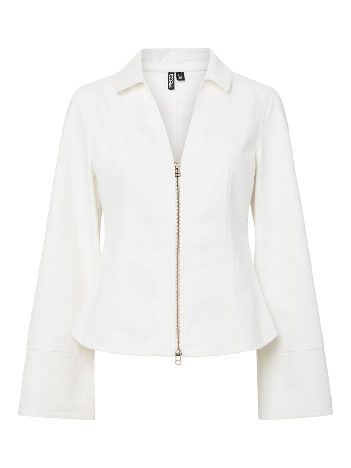 Джинсовая куртка Pieces, белый деним
Джинсовая куртка Pieces, белый деним